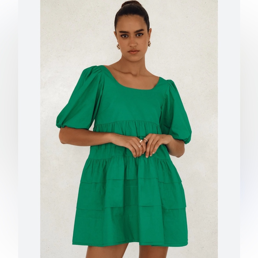 NWT Elf Andrea Babydoll Cotton Mini